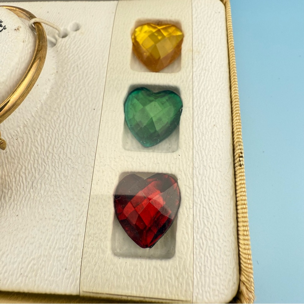 Gold Bracelet With Interchangeable Gemstones - image 4